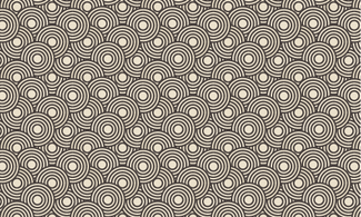 Crazy Circles Free Seamless Pattern