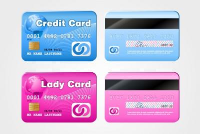 Credit & Debit Card Vector