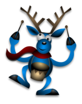 Human - Dancing Reindeer 2 