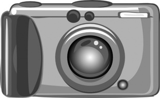 Technology - Digital Camera clip art 