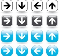 Directional arrow icons