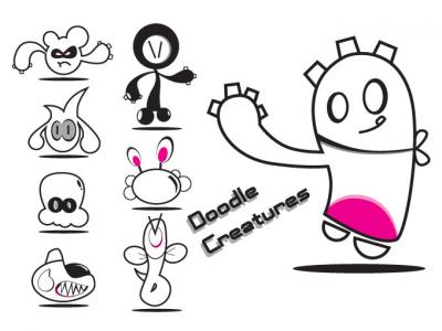 Doodle Creatures Preview
