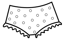 Dotted panties