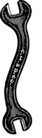 Double Open End Wrench clip art Preview