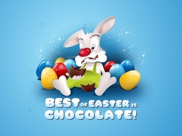 Cartoon - Easter Bunny Cartoon 
