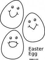 Easter Egg clip art Preview