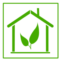 Buildings - Eco Green House Icon 