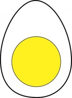 Egg White Yellow Protein clip art Preview