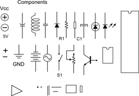 Electronic Components clip art Preview