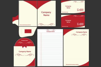 Elegant Business Identity Vector Template Preview