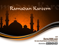 Elegant Illustration Concept for Ramadan Kareem Template Preview