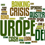 Europe Debt Crisis Word Cloud
