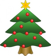 Holiday & Seasonal - Evergreen Plants Tree Recreation Cartoon Free Trees Christmas Holiday Plant Xmas Christianity Festive Religholiday Advent 