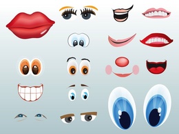 Cartoon - Eyes And Mouths 
