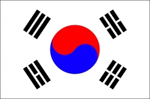 Signs & Symbols - Flag Of Korea clip art 