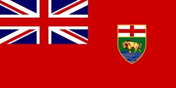 Flag Of Manitoba Canada clip art Preview