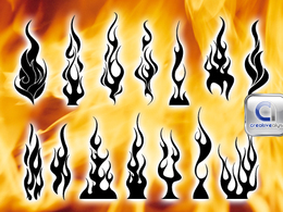 Flames for Logo Design