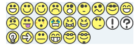 Flat Grin Smilies Emotion Icons Emoticons For Example For Forums