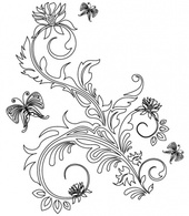 Flourishes & Swirls - Floral Ornaments 2 