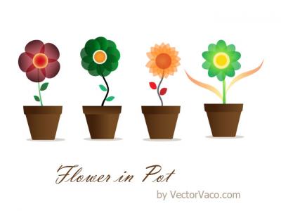 Flower In Pot Preview
