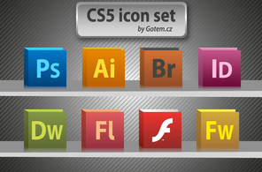 Free CS5 icon pack Preview