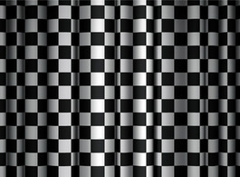 Free Vector Art. Checkered Curtain