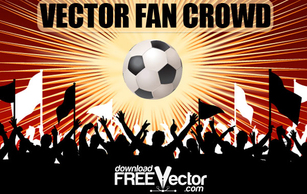 Free Vector Fan Crowd Preview