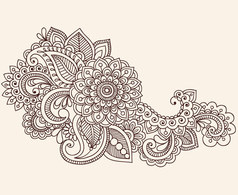 Free Vector Stock Flow Ornament