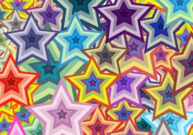 Patterns - Free vector wallpaper - Star 