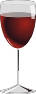 Objects - Glass Of Wine clip art 