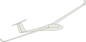 Glider clip art Preview