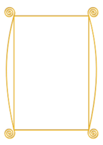 Golden spiral frame