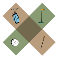 Sports - Golf Decoration 
