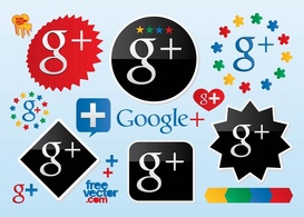 Google Plus Vector Logos Preview
