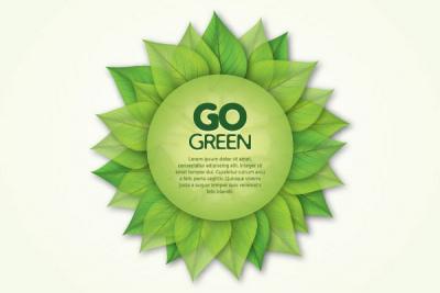 Green Eco Poster Vector Preview