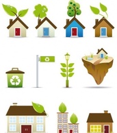 Green House Icons