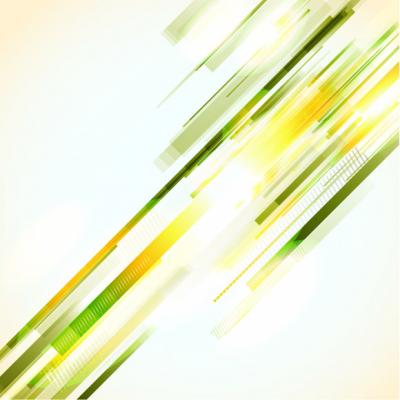Green Lines Abstract Vector Background Preview