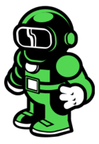 Green Spaceman Preview