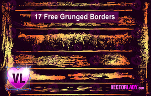 Grunge Borders Preview