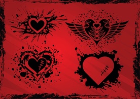 Grunge Hearts Preview