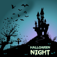 Halloween Night with Haunted House Preview