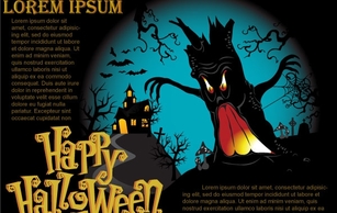 Halloween Vector Poster Preview