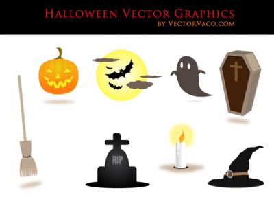 Halloween Vectors Preview