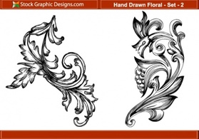 Human - Hand Drawn Floral 2 