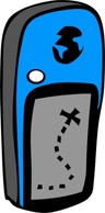 Handheld Gps Device clip art Preview