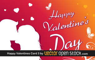 Happy Valentine's day greeting card 3 Preview