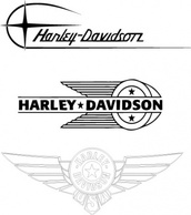 Harley-Davidson old logos