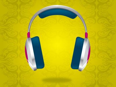 Music - Headphones Vector 