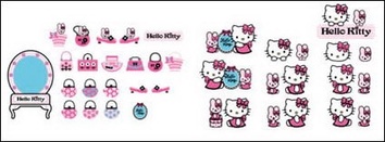Hello kitty official Vector 139 Preview