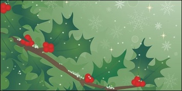 Holly tree vector material Preview